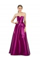 Satin Long Sleeveless Prom Dress / Bridesmaid Dress Barrie