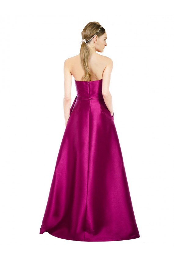 Satin Long Sleeveless Prom Dress / Bridesmaid Dress Barrie