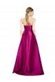 Satin Long Sleeveless Prom Dress / Bridesmaid Dress Barrie