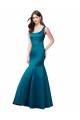 Satin Mermaid Long Sleeveless Prom Dress / Bridesmaid Evening Dress Barrie