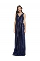Sequin Sheath Long Sleeveless V-Back Formal Evening Gown / Prom Dress / Bridesmaid Dress Barrie