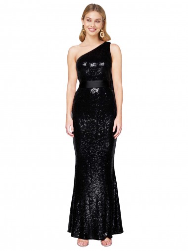 Sequin Mermaid Long Sleeveless Formal Evening Gown / Prom Dress / Bridesmaid Dress Barrie
