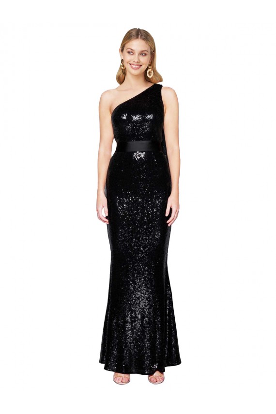 Sequin Mermaid Long Sleeveless Formal Evening Gown / Prom Dress / Bridesmaid Dress Barrie