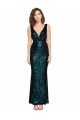 Sequin Mermaid Long Sleeveless Bridesmaid Dress / Evening Dress Barrie