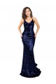 Sequin Mermaid Long Sleeveless Low Back Formal Evening Gown / Prom Dress / Bridesmaid Dress Barrie
