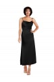 Silk like Satin A-Line Tea Length Sleeveless Formal Evening Gown / Prom Dress / Bridesmaid Dress Barrie
