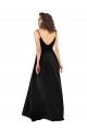 Silk like Satin A-Line Sleeveless Black High Low Evening Gown / Prom Dress / Bridesmaid Dress Barrie