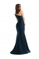 Silk like Satin Mermaid Long Sleeveless Light Sky Blue Prom Dresses Barrie