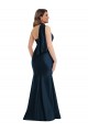 Silk like Satin Mermaid Long Sleeveless Front Slit Formal Plus Size Evening Gown / Prom Dress / Bridesmaid Dress Barrie