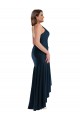 Silk like Satin Mermaid Long Sleeveless High Low Plus Size Evening Gown / Prom Dress / Bridesmaid Dress Barrie
