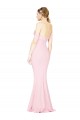 Stretch Crepe A-Line Long Sleeveless Low Back Formal Evening Gown / Prom Dress / Bridesmaid Dress Barrie