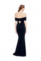 Stretch Crepe Mermaid Long Sleeveless Keyhole Back Formal Dress / Bridesmaid Dress Barrie