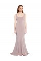 Stretch Crepe Mermaid Long Cap Sleeves Formal Evening Gown / Prom Dress / Bridesmaid Dress Barrie