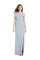 Stretch Crepe Trumpet Long Sleeveless Formal Dress / Bridesmaid Dress Barrie