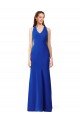 Stretch Crepe Mermaid Long Sleeveless Formal Evening Gown / Prom Dress / Bridesmaid Dress Barrie