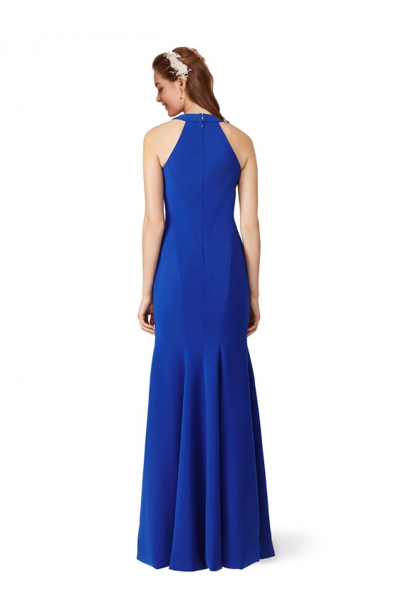 Stretch Crepe Mermaid Long Sleeveless Formal Evening Gown / Prom Dress / Bridesmaid Dress Barrie