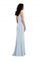 Stretch Crepe Trumpet Long Sleeveless V-Back Formal Dress / Bridesmaid Dress Barrie