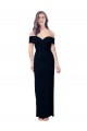 Stretch Crepe Mermaid Mermaid Sleeveless Black Formal Dress / Bridesmaid Dress Barrie