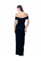 Stretch Crepe Mermaid Mermaid Sleeveless Black Formal Dress / Bridesmaid Dress Barrie