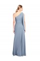 Stretch Crepe Sheath Long Flutter Sleeves Formal Dress / Bridesmaid Dress Barrie