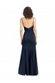 Stretch Crepe Sheath Long Sleeveless Low Back Formal Dress / Bridesmaid Dress Barrie