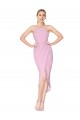 Stretch Crepe Mermaid Knee Length Sleeveless Bridesmaid Dress / Formal Dress Barrie