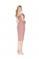 Stretch Crepe Mermaid Knee Length Sleeveless Black Tie Evening Gown / Prom Dress / Bridesmaid Dress Barrie