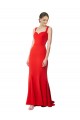 Stretch Crepe Mermaid Long Red Formal Evening Gown / Prom Dress / Bridesmaid Dress Barrie