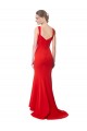 Stretch Crepe Mermaid Long Red Formal Evening Gown / Prom Dress / Bridesmaid Dress Barrie