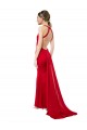 Stretch Crepe Mermaid Long Sleeveless Open Back Formal Evening Gown / Bridesmaid Dress Barrie