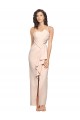 Stretch Crepe Sheath Long Sleeveless Low Back Semi Formal Evening Dress / Prom Dress / Bridesmaid Dress Barrie