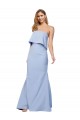 Stretch Crepe A-Line Long Sleeveless Low Back Formal Dress / Bridesmaid Dress Barrie