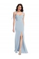 Stretch Crepe Trumpet Long Sleeveless Low Back Bridesmaid Dress / Formal Dress Barrie