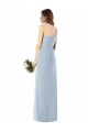 Stretch Crepe Trumpet Long Sleeveless Light Sky Blue Semi Formal Evening Dress / Prom Dress / Bridesmaid Dress Barrie