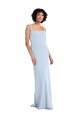 Stretch Crepe Long Sleeveless Prom Dress / Bridesmaid Dress Barrie
