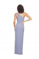 Stretch Crepe Sheath Long Sleeveless Side Slit Prom Dresses Barrie