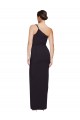Stretch Crepe Sheath Sheath Sleeveless Black Formal Evening Gown / Prom Dress / Bridesmaid Dress Barrie