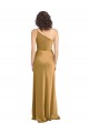 Stretch Satin A-Line Long Sleeveless Formal Evening Gown / Prom Dress / Bridesmaid Dress Barrie