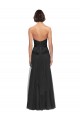 Soft Tulle A-Line Sleeveless Black Bridesmaid Gown Barrie