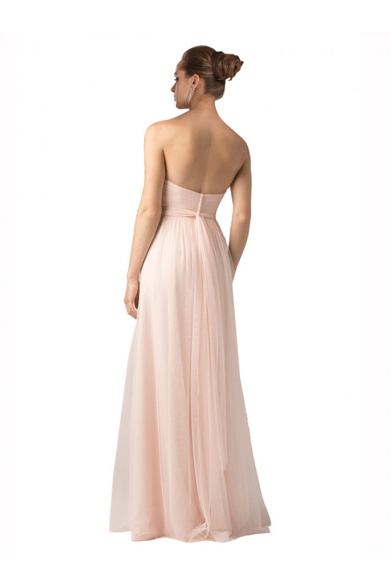 Tulle Long Sleeveless Bridesmaid Dress / Evening Dress Barrie