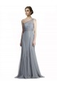 Tulle Mermaid Mermaid Sleeveless Slate Grey Bridesmaid Dress Barrie