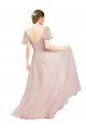 Tulle A-Line Long Flutter Sleeves Formal Dress / Bridesmaid Dress Barrie