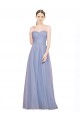 Tulle A-Line Long Sleeveless Low Back Formal Dress / Bridesmaid Dress Barrie