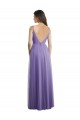 Tulle A-Line Long Sleeveless V-Back Formal Dress / Bridesmaid Dress Barrie