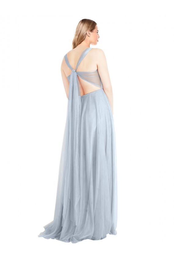 Tulle A-Line Long Sleeveless Evening Gown / Bridesmaid Dress Barrie