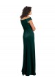 Stretch Velvet A-Line Long Cap Sleeves Formal Evening Gown / Prom Dress / Bridesmaid Dress Barrie
